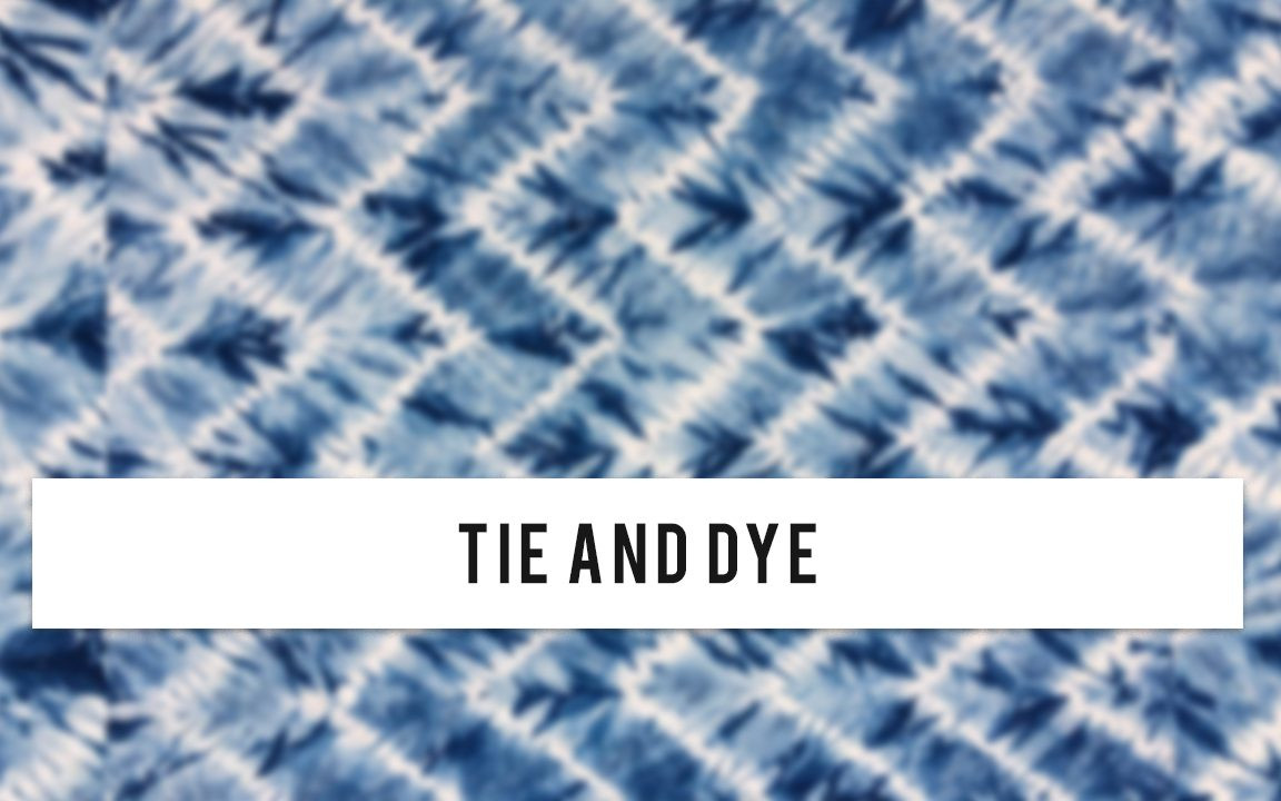 Tie and Dye fabric with a spiral pattern