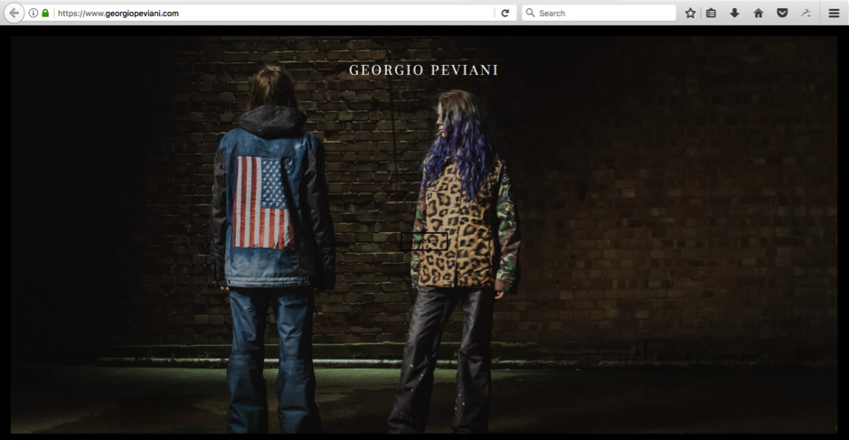 Georgio Peviani website