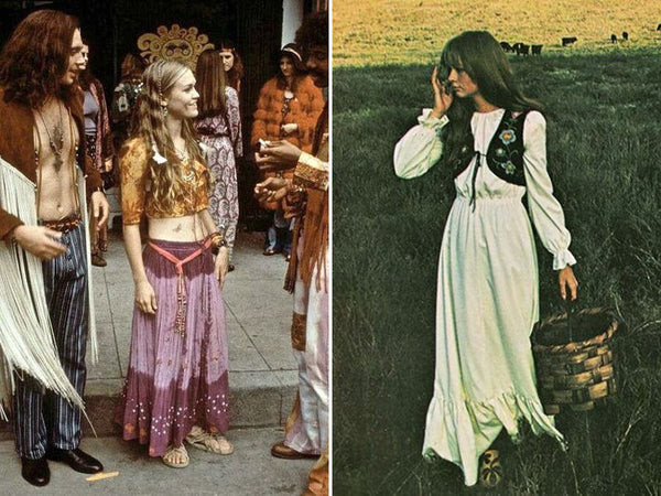 1960s 1970s hippie hippy fashion