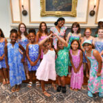 Girls shine in Lilly Pulitzer at annual fashion show