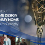 Emmy nominated costume designs from various shows.