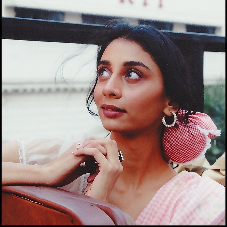 Dolly Singh, an Indian fashion influencer, known for her humorous and relatable content.