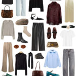 alt text: Collage showcasing twelve diverse 90s fashion outfits for women, featuring various styles and trends from the era.