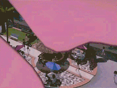 Animated GIF of Jade and Sasha gasping in the Bratz Fashion Pixiez movie.