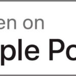 alt text: Apple Podcast Logo indicating availability on the platform