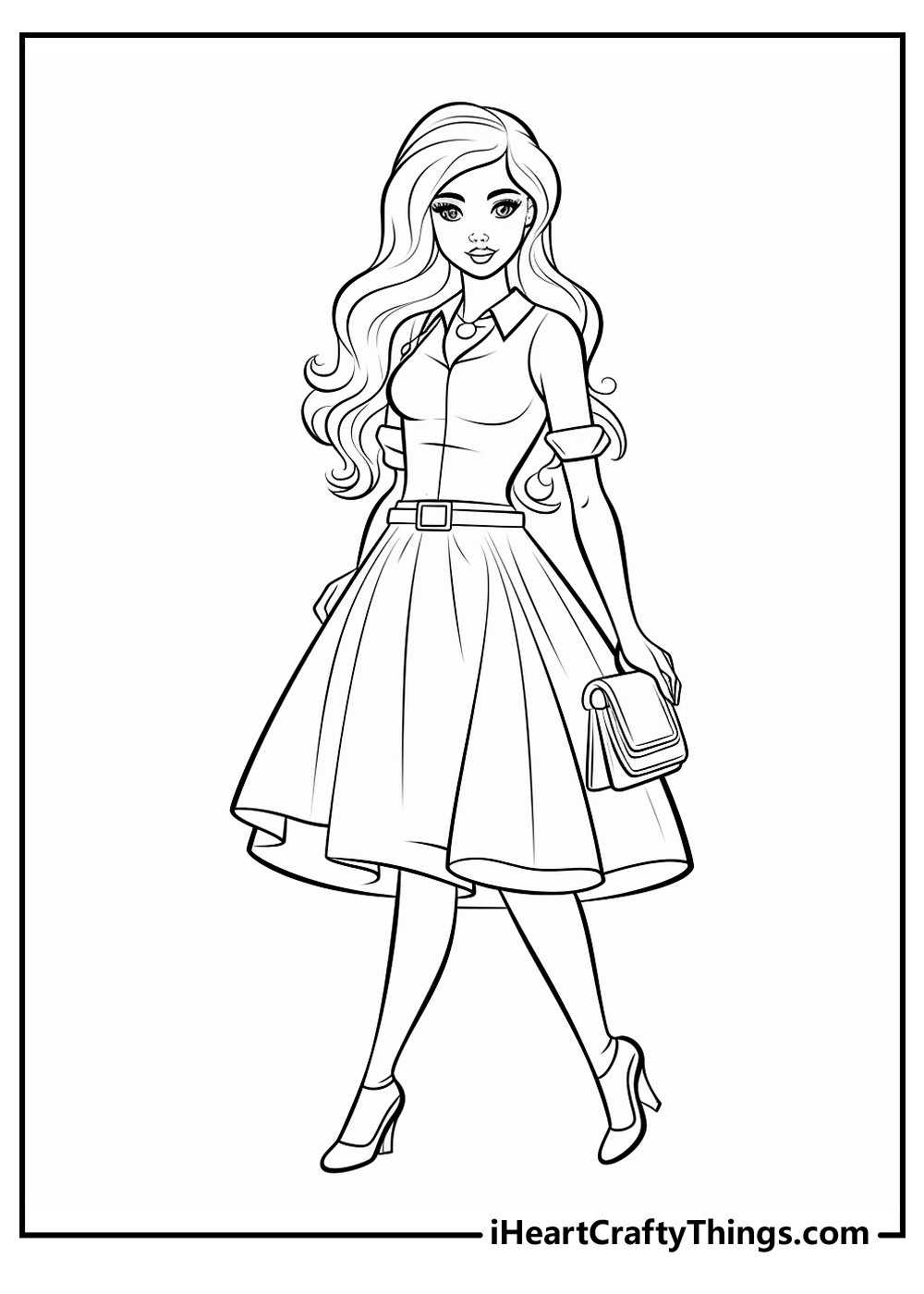 Barbie coloring pages