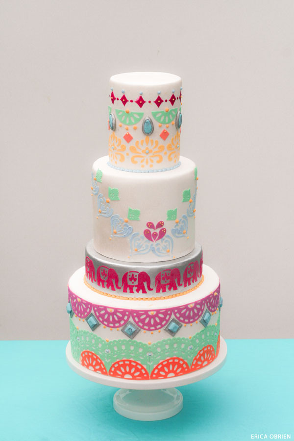 Boho Chic Cake