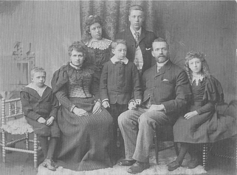 Victorian Family Portrait, circa 1890