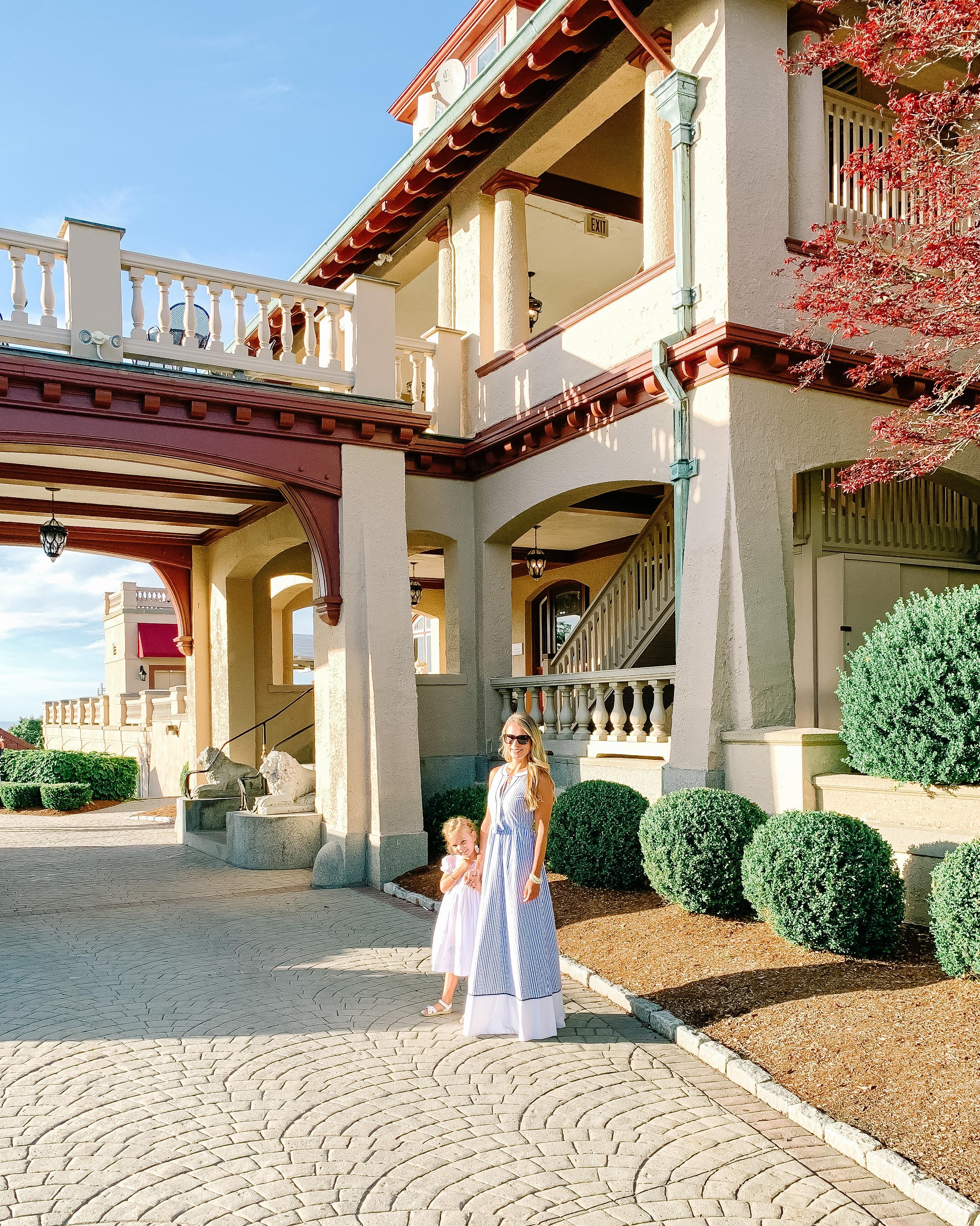 Ocean Edge Resort villa with balcony overlooking Blueberry Pond