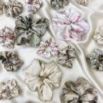 silk scrunchies