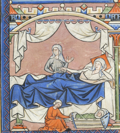 France, Paris, ca. 1244-1254 MS M.638 fol. 42v