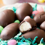 Old fashioned easter candy eggs