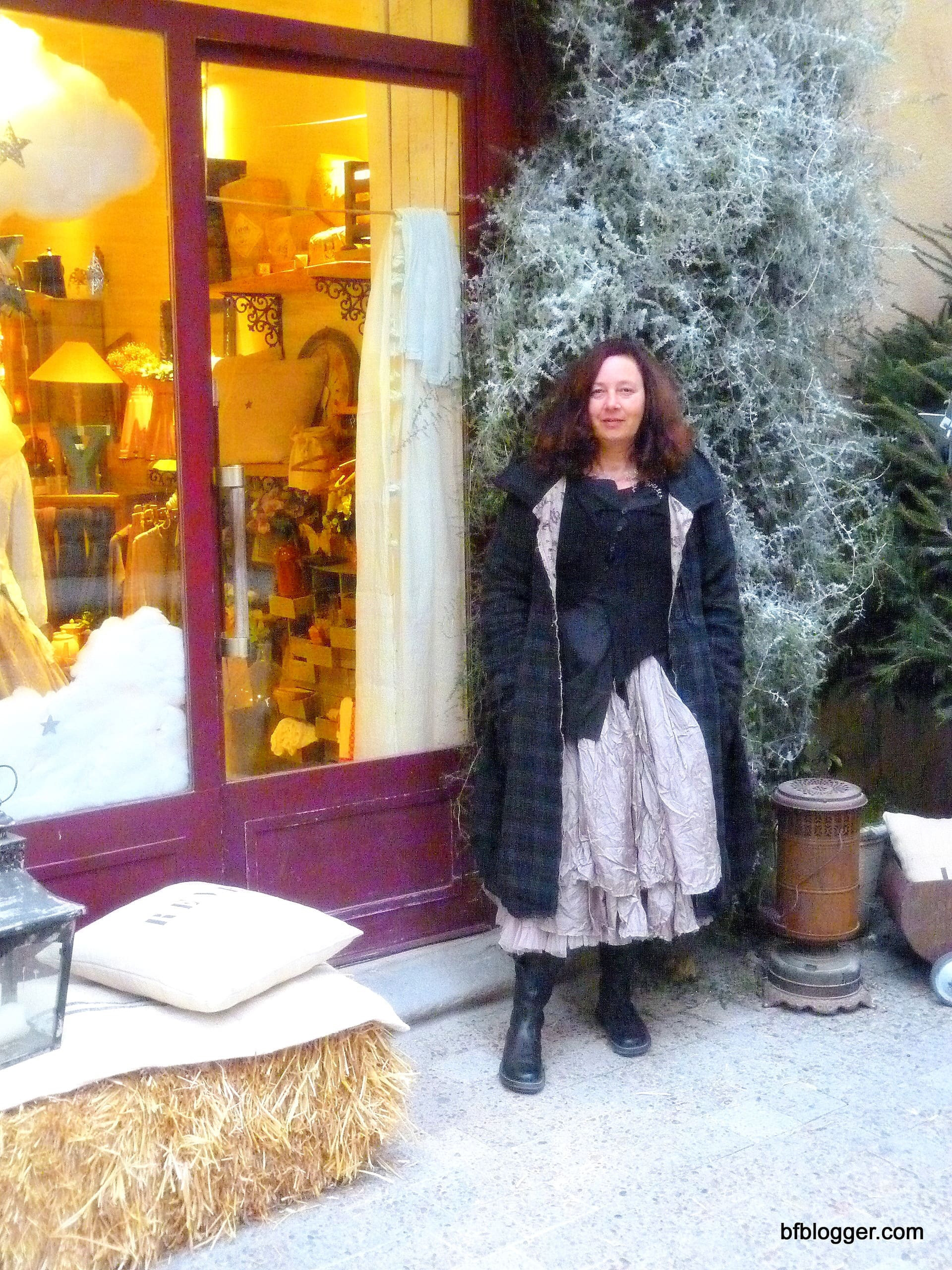 A shop front decorated with teddy bears and vintage items