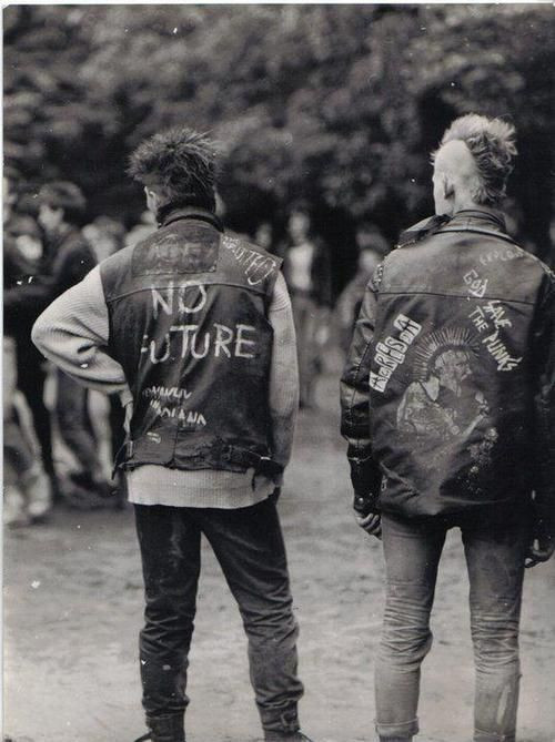 Punk's "No Future" slogan