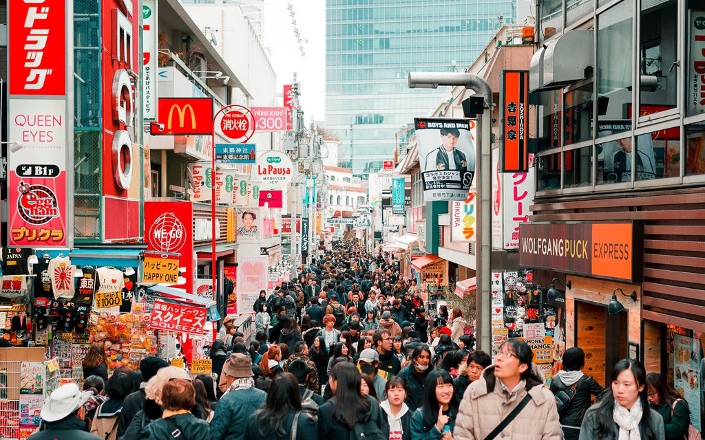 Takeshita street in Harajuku