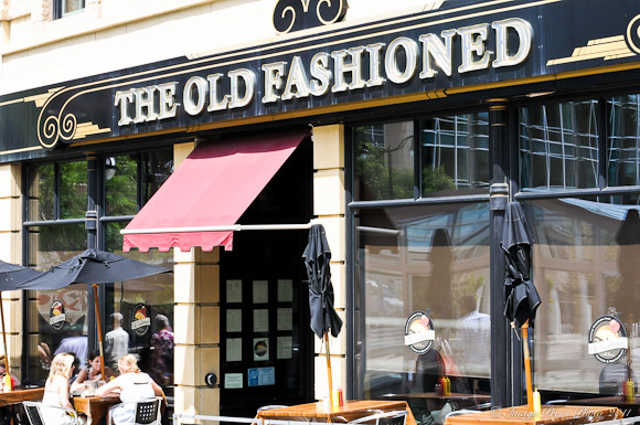 The Old Fashioned restaurant located on Capitol Square in Madison, Wisconsin.