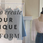 Woman confidently showcasing her unique fashion uniform, highlighting personal style and effortless chic.