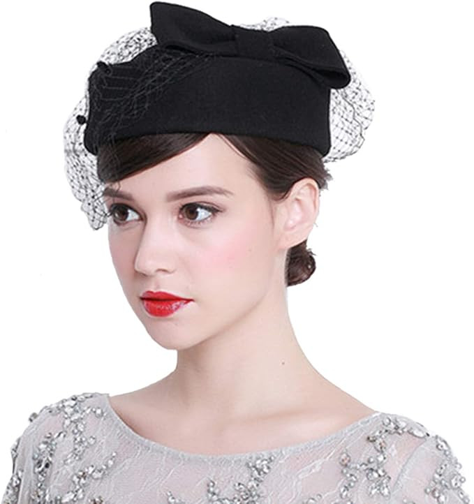 Models wearing a range of contemporary hats inspired by vintage styles, showcasing innovative designs and modern materials.