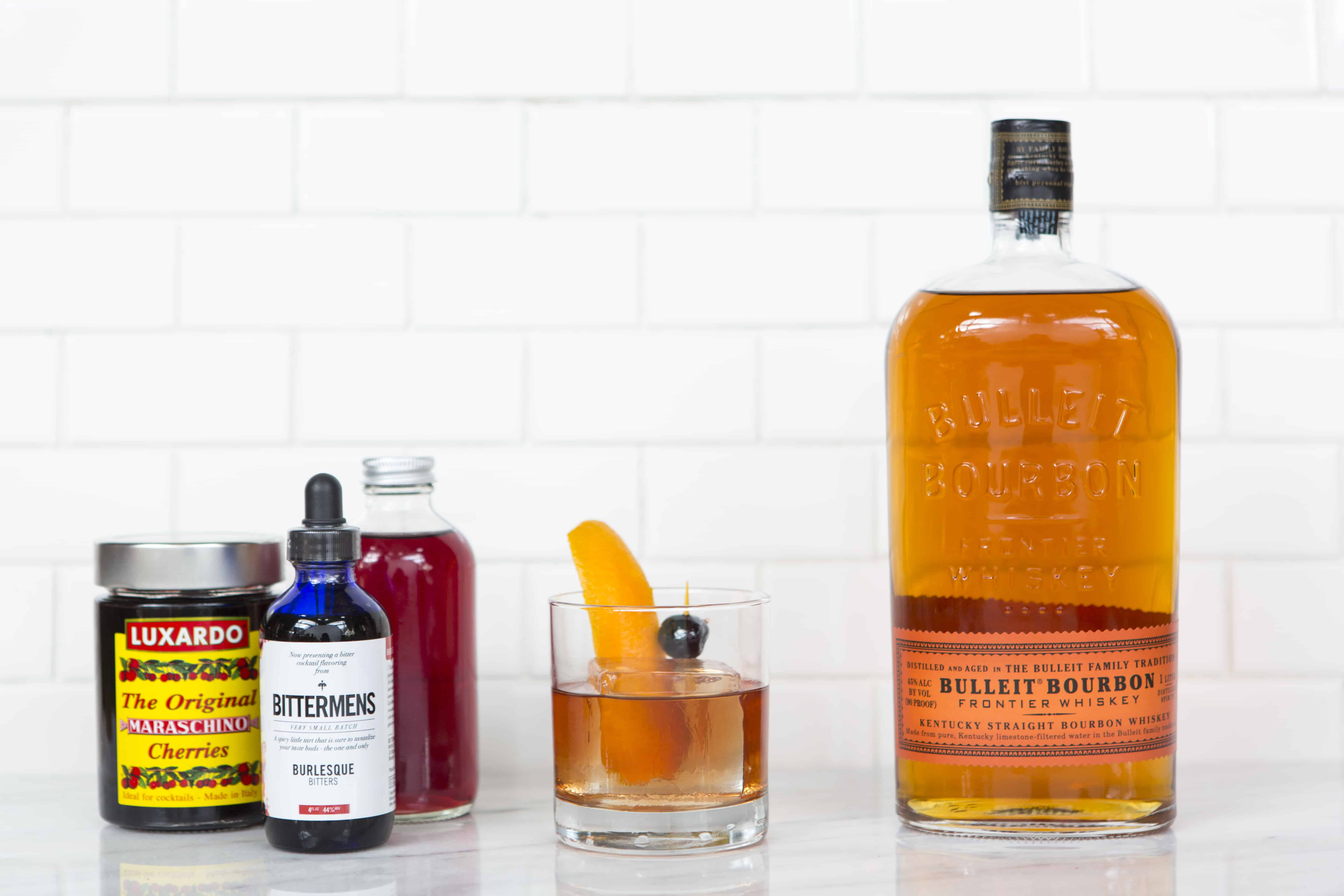 Black Cherry Old Fashioned Ingredients
