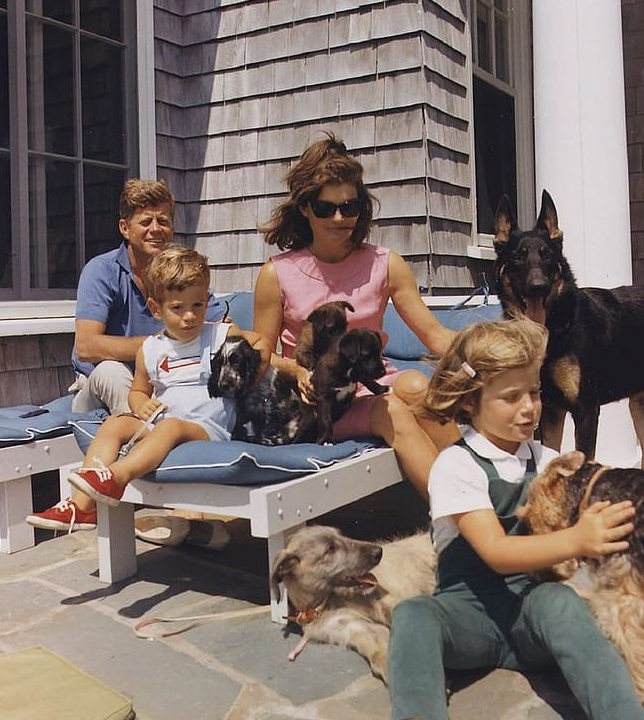 JFK in casual wear