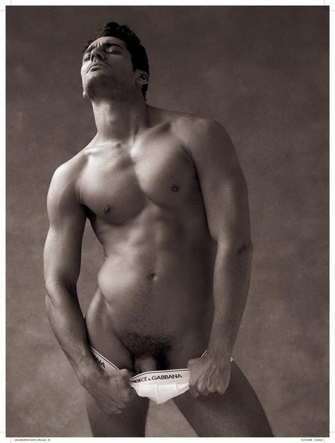 David Gandy Nude Editorial