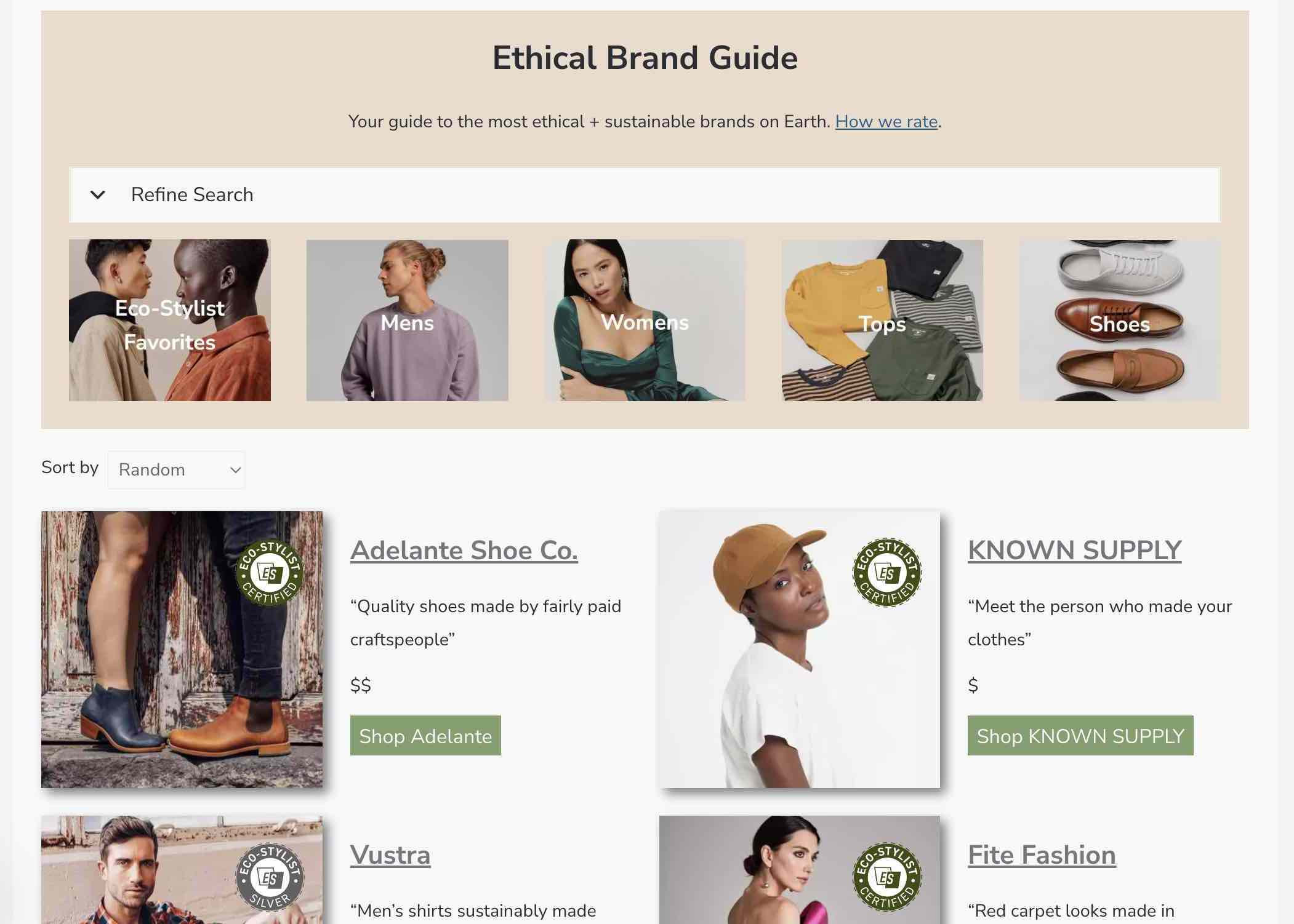 Fashion and Sustainability