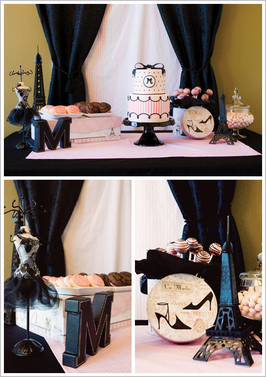 Paris Fashion Birthday Party