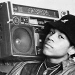 LL Cool J wearing a Kangol bucket hat