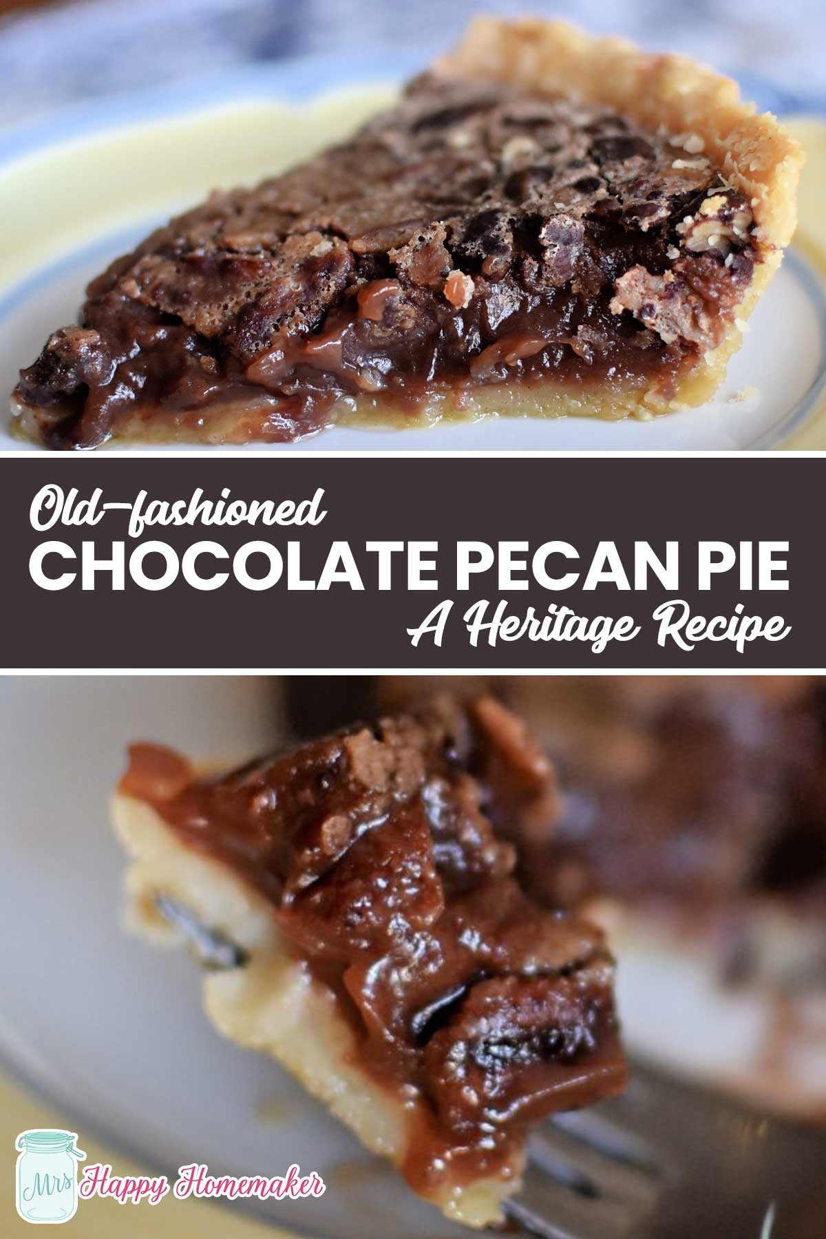 old-fashioned chocolate pecan pie recipe