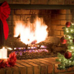 Handmade Christmas gifts showcasing knit scarves, soaps, and decorated boxes.