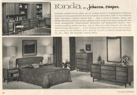 Original ad for Johnson Carper Ronda