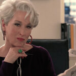 Meryl Streep as Miranda Priestly in The Devil Wears Prada