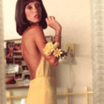 Shelley Duvall in the iconic butter yellow backless dress from 3 Women, showcasing her trendsetting on-screen style