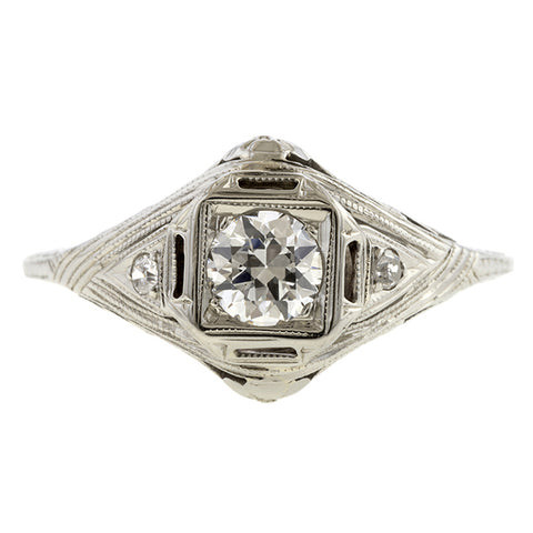 Victorian Wedding Ring with Intricate Detailing