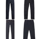 Man wearing selvedge denim jeans