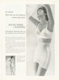 1950s housewife girdle bra