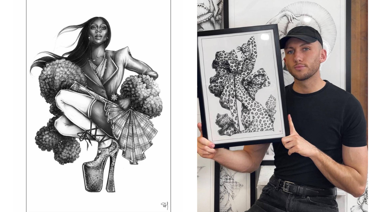 Samuel Harrison Fashion Illustration