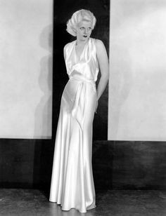 1930s bias cut dress