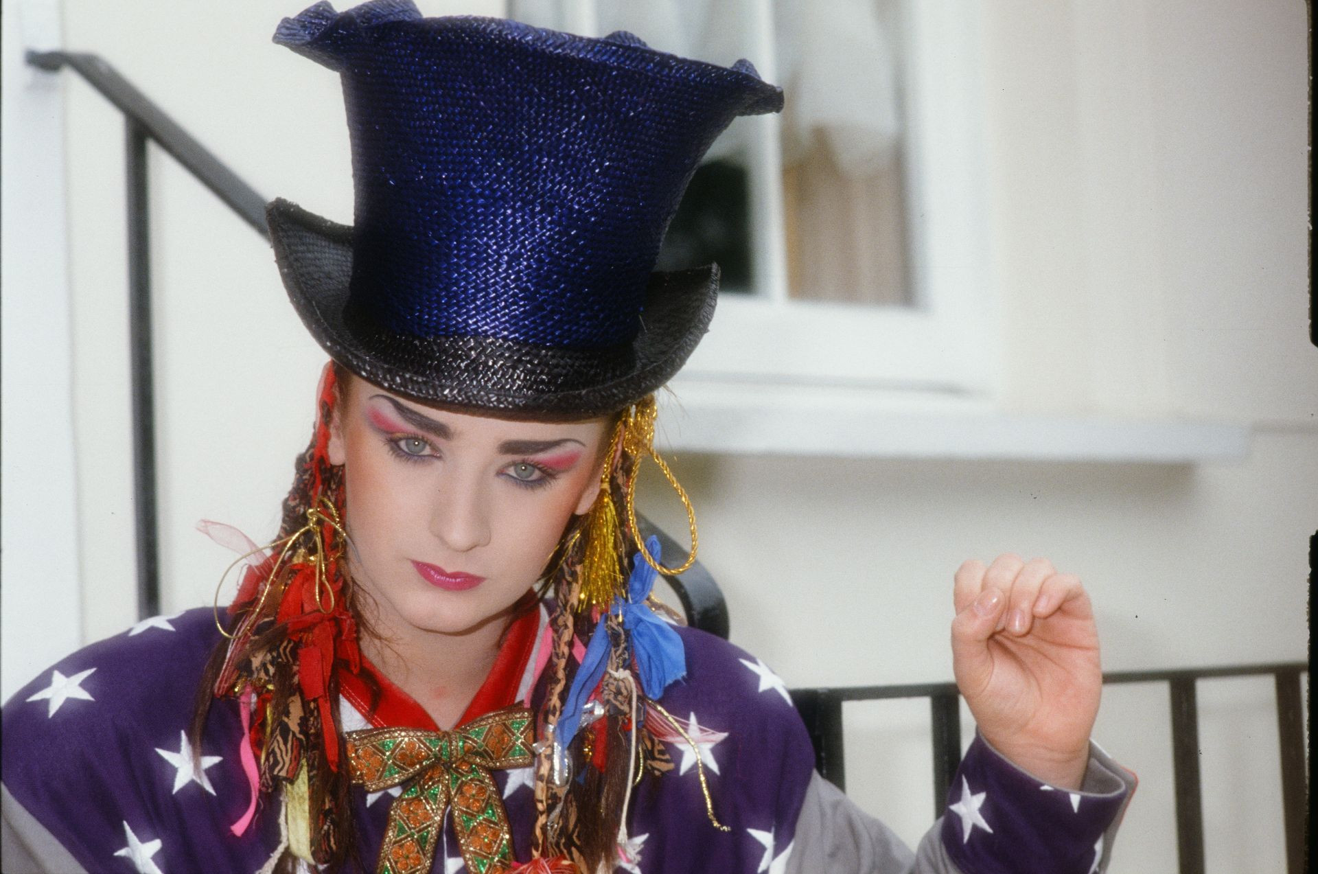 Boy George in the 80s