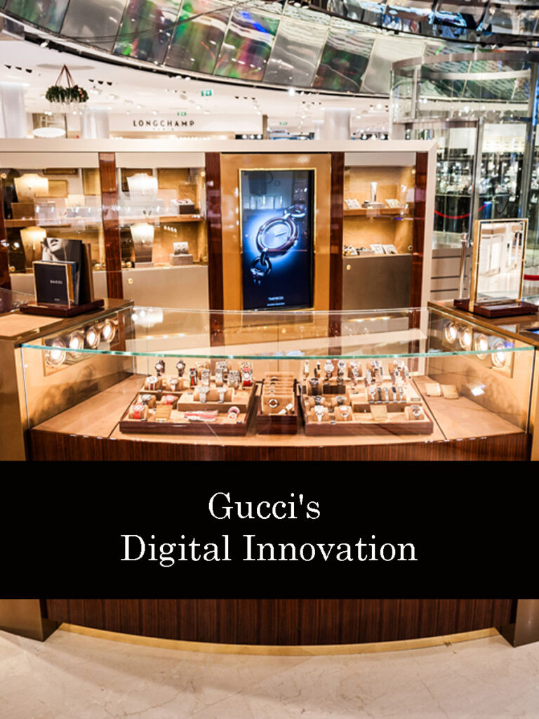 Gucci's digital marketing campaign