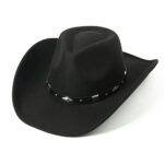 Bad Bunny Black Cowgirl Hat Outfit