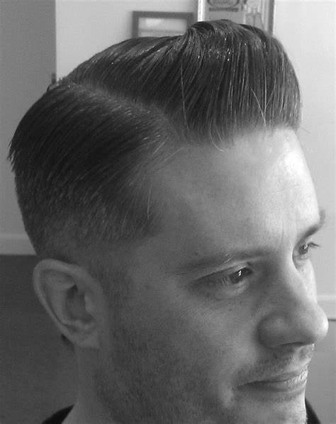 Classic Pompadour Hairstyle for Men