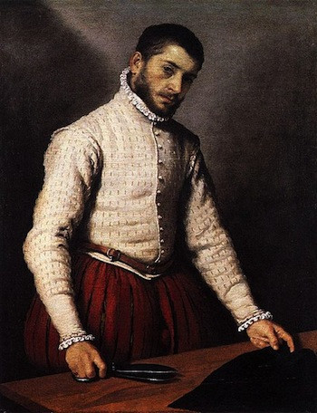 The Italian Tailor. Moroni, Giovanni Battista