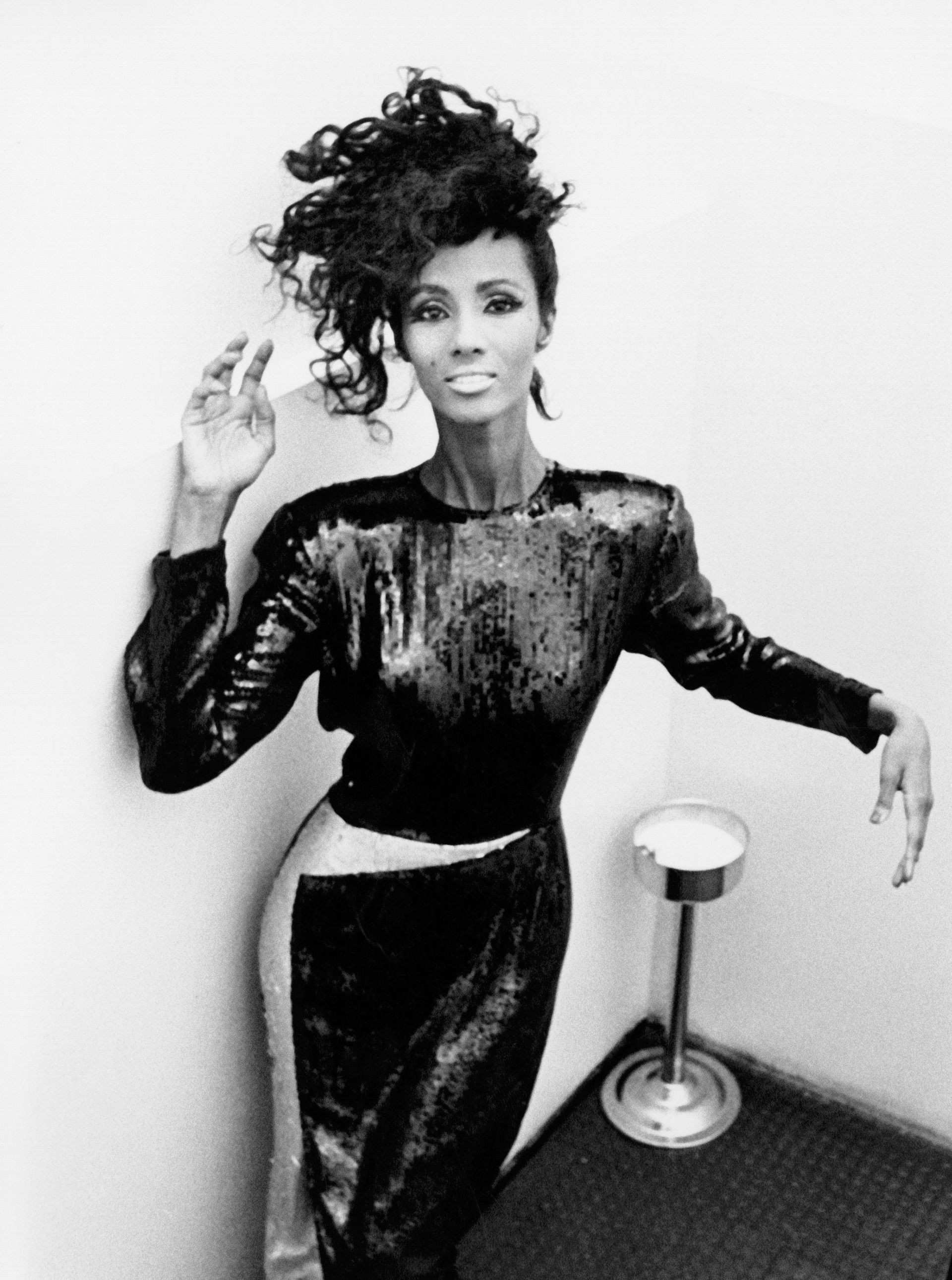 Iman in the 80s