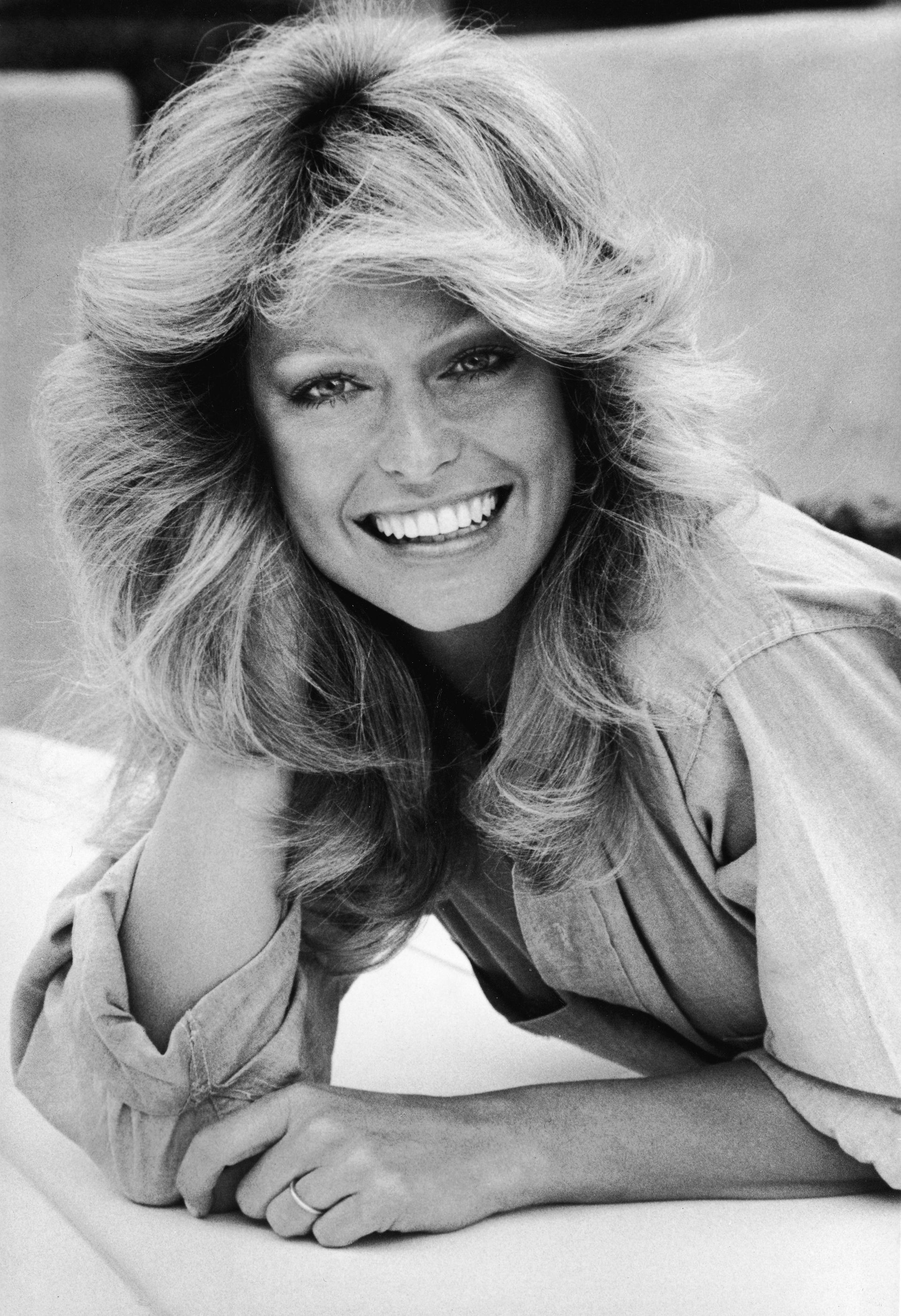 Farrah Fawcett in the 80s