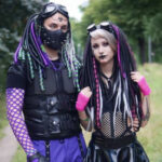 Cybergoth Fashion blends goth aesthetics with cyberpunk elements.