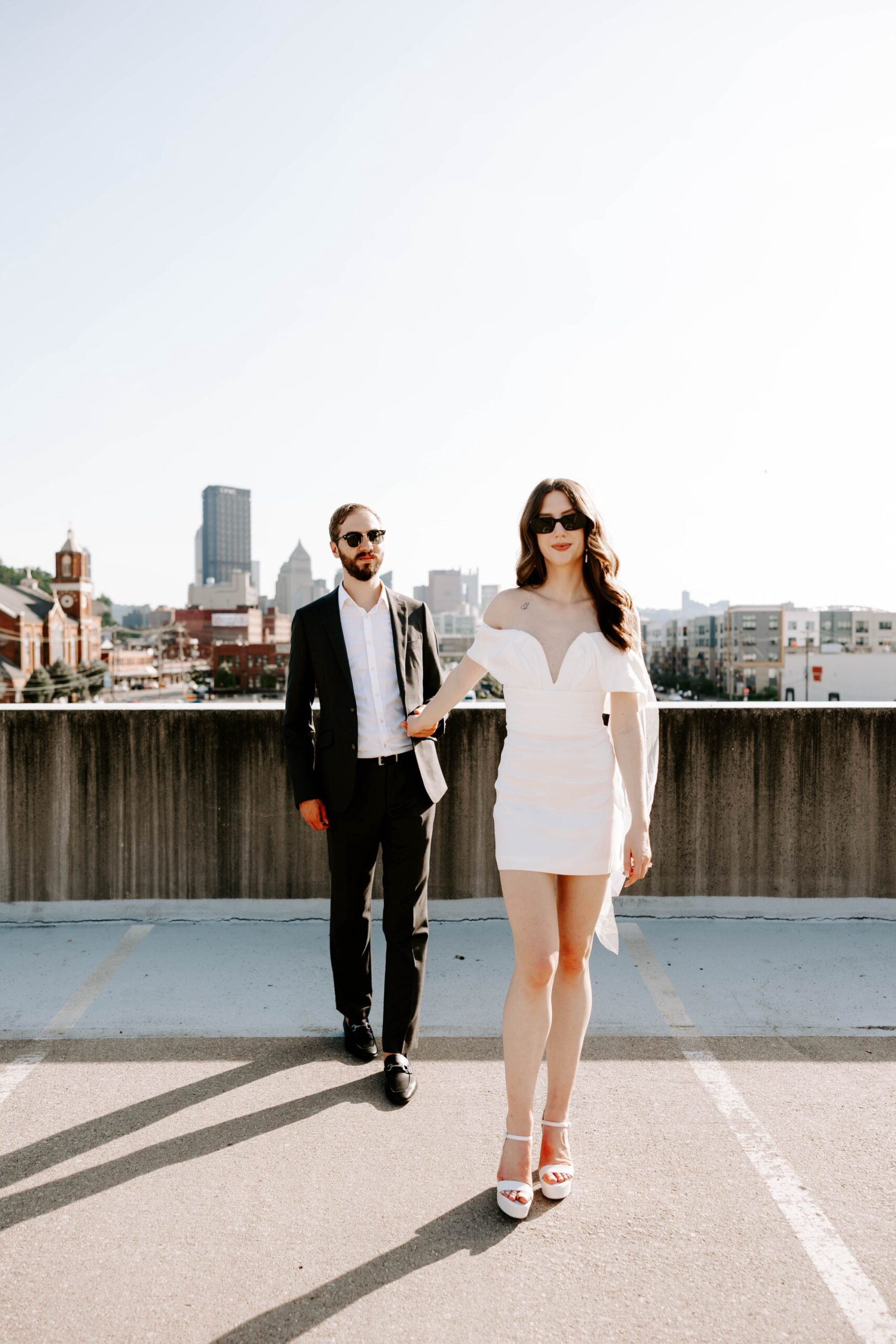 Man wearing high fashion editorial clothing