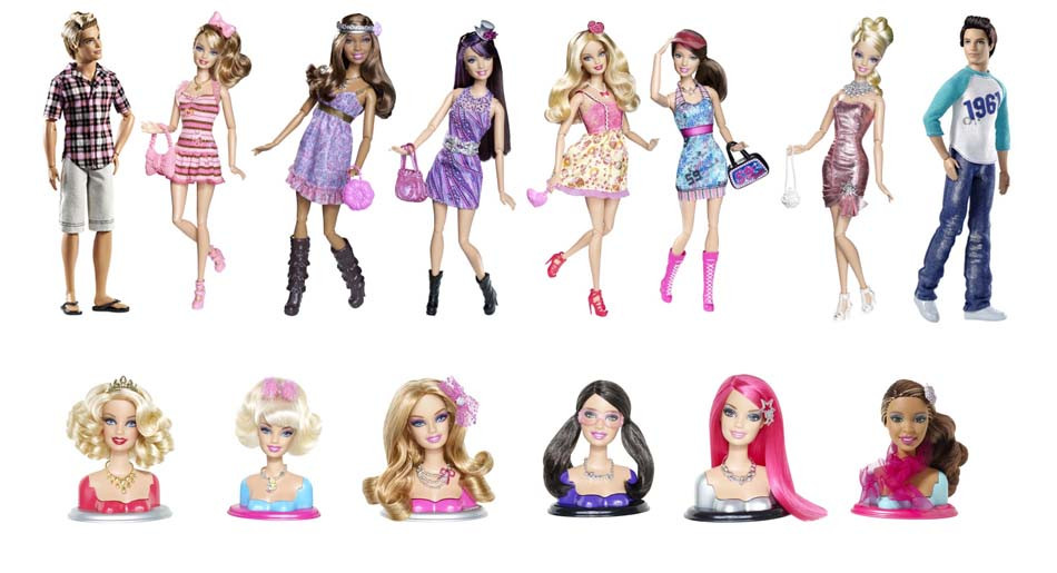 Barbie Fashionistas Swappin' Styles