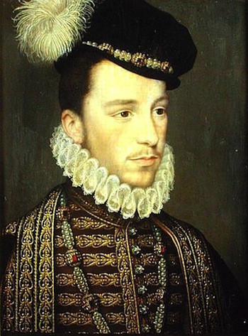 Henry III before his ascent or his younger brother the duke of Alençon. Jean Decourt. 16th century.