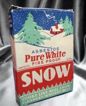 asbestos snow